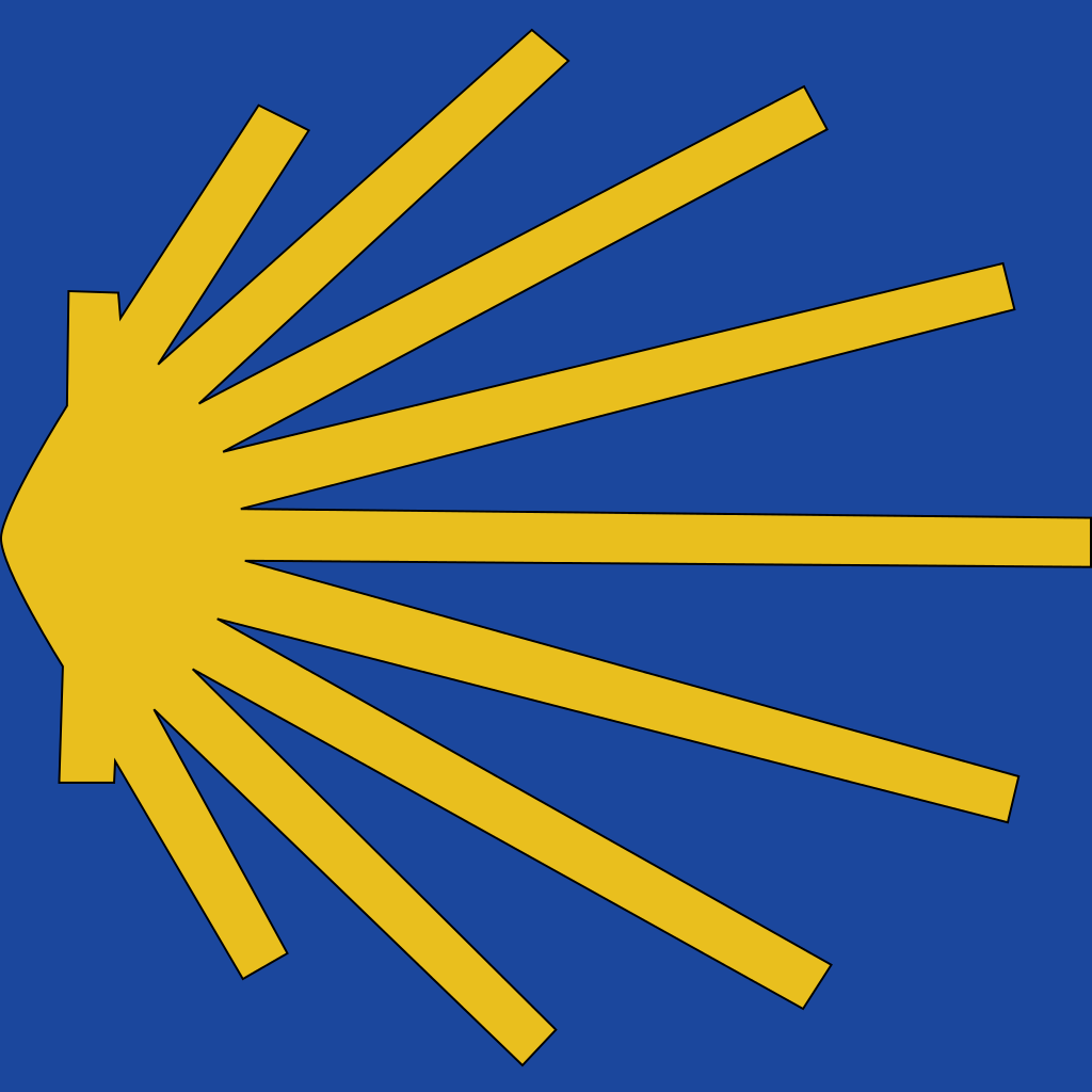 logo van Camino de Santiago de Compastella